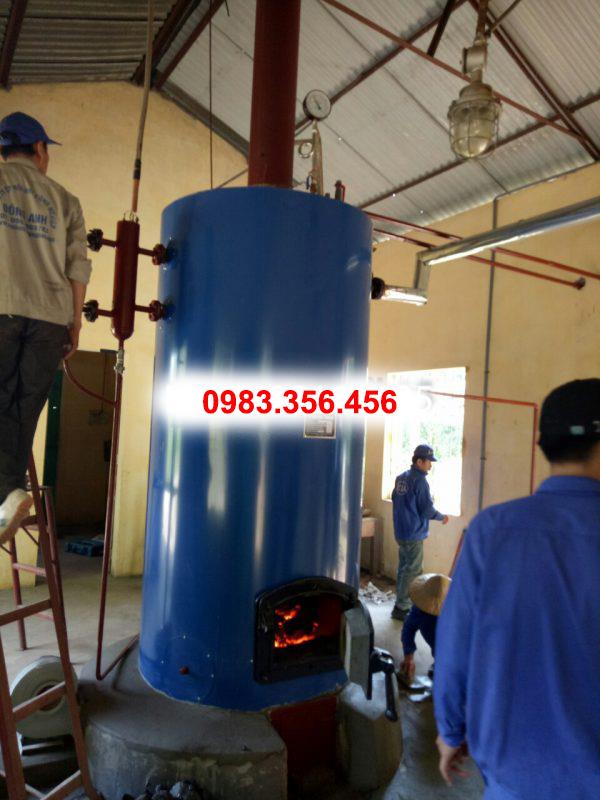 NỒI HƠI ĐỐT THAN CỦI DẠNG ĐỨNG